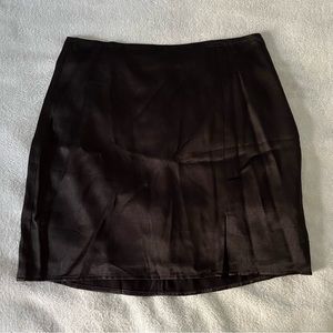 & Other Stories Satin Mini Skirt